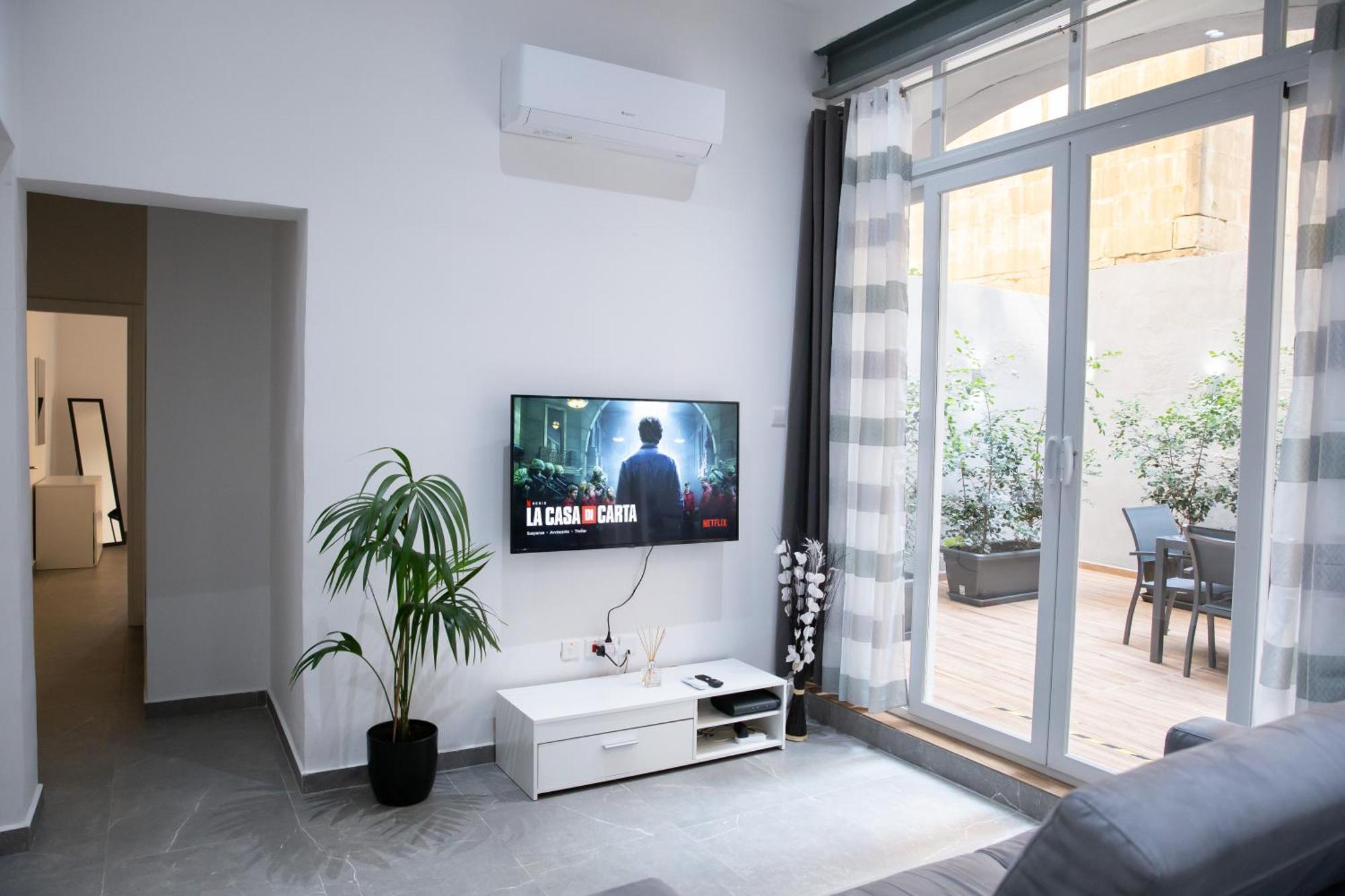 Valletta Waterfront Backyard Flat By Arcobnb Il-Furjana Exterior foto